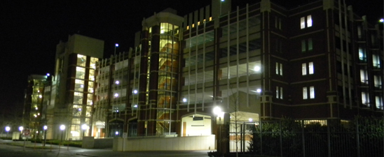 Asp Avenue Parking Facility has 724 parking spaces for commuters, faculty and staff.